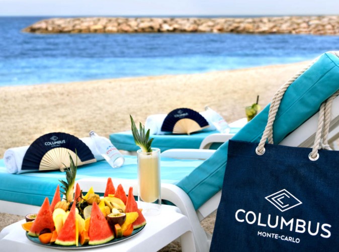 024_Hotel Columbus Monte Carlo - Schoene Aussichten Touristik - Beach partnership